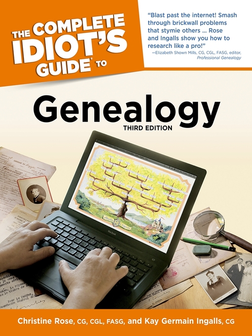 Cover image for The Complete Idiot's Guide to Genealogy